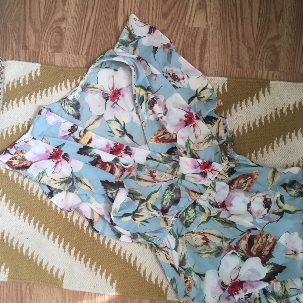 Umgee floral romper
